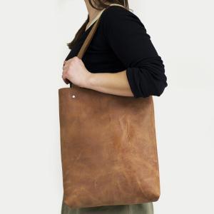 Leather Tote-large Leather Tote-brown Leather Tote..