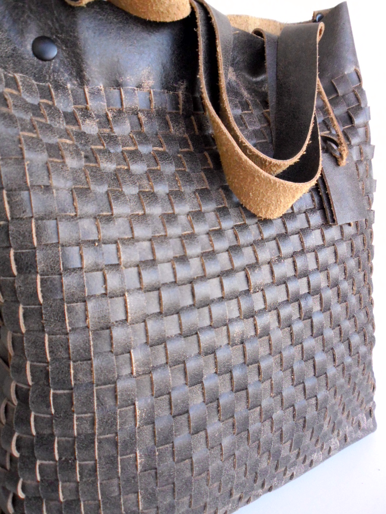 Black Leather Tote,leather Tote,rwoodb,black Leather Tote - Distressed Black Leather Travel Bag - Leather Market Bag-leather Tote-leather Tote